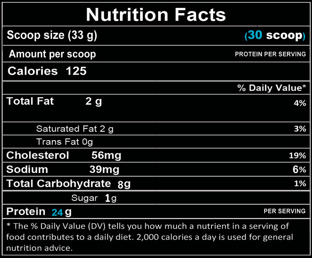 Z protein Vanilla 1 kilo 30 scoops