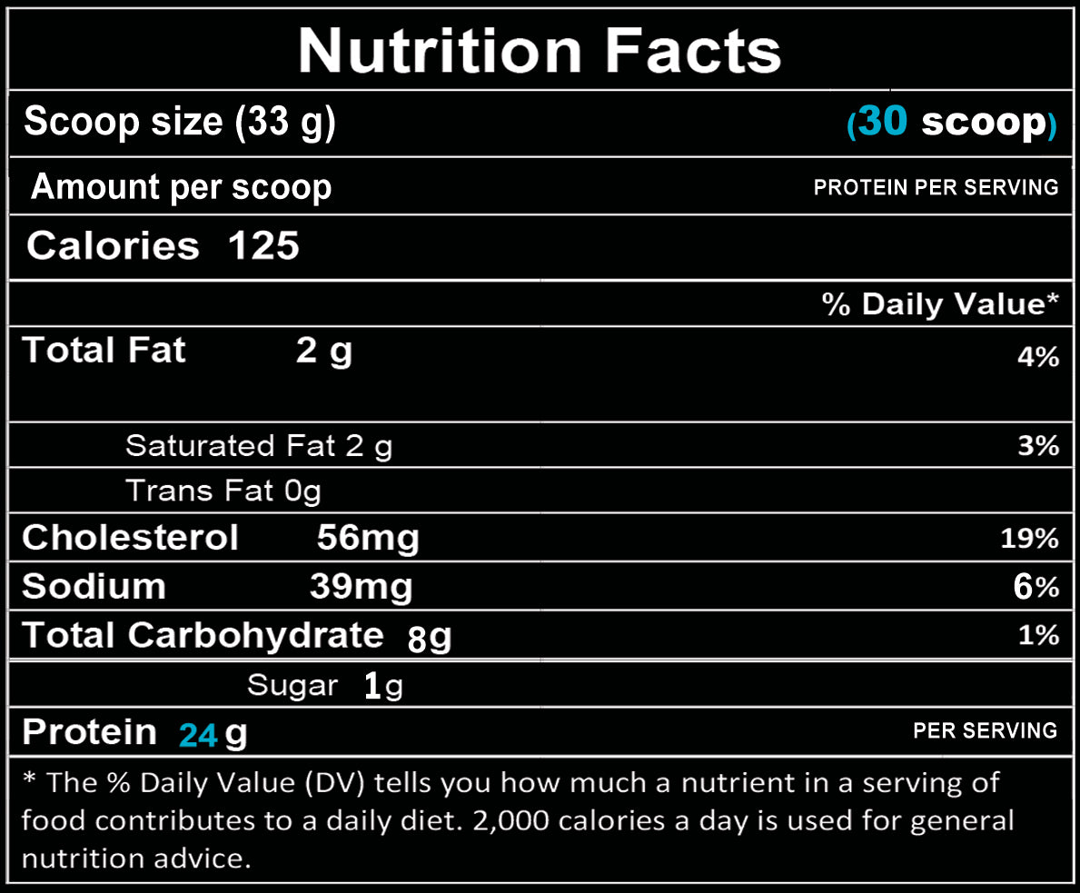 Z protein Vanilla 1 kilo 30 scoops