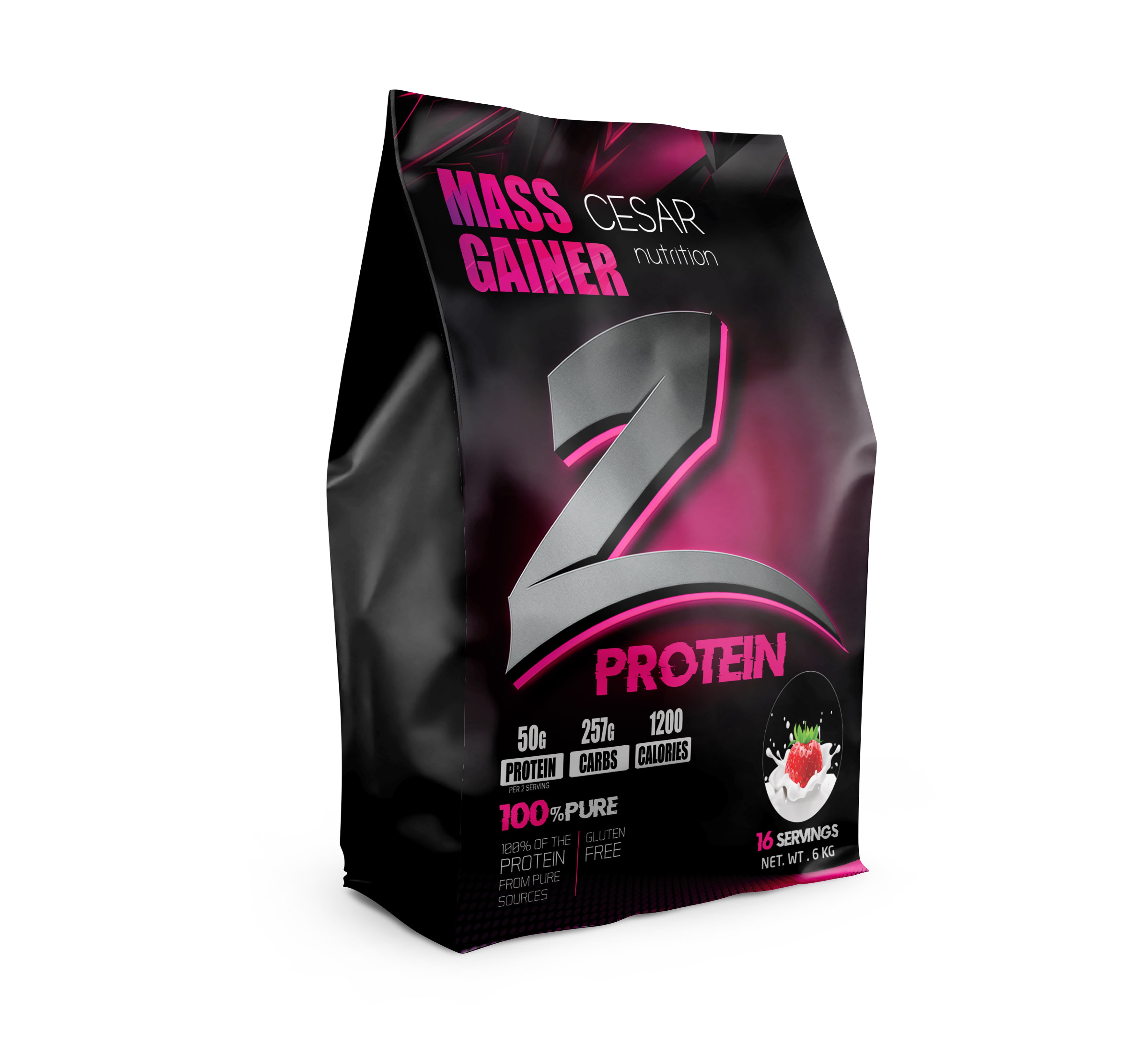 Z Mass Gainer Strawberry (6 kg)